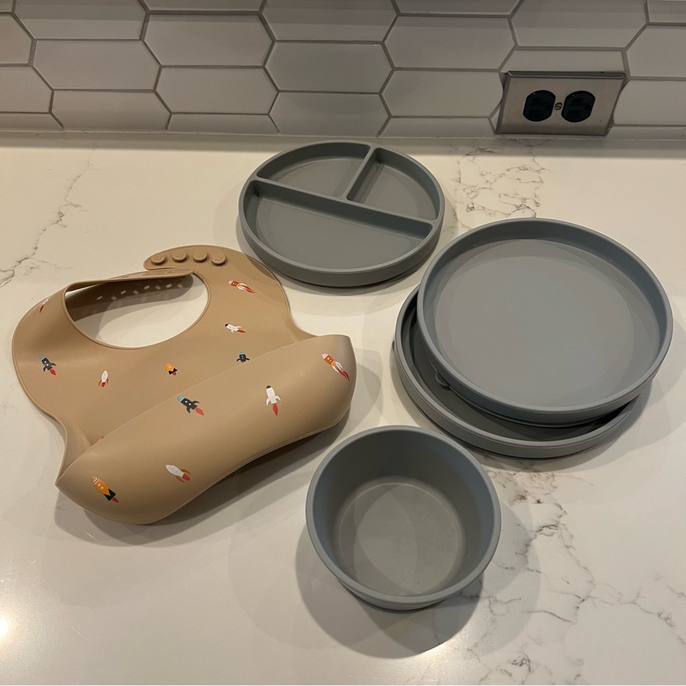 Mushie Baby/Toddler Feeding Items